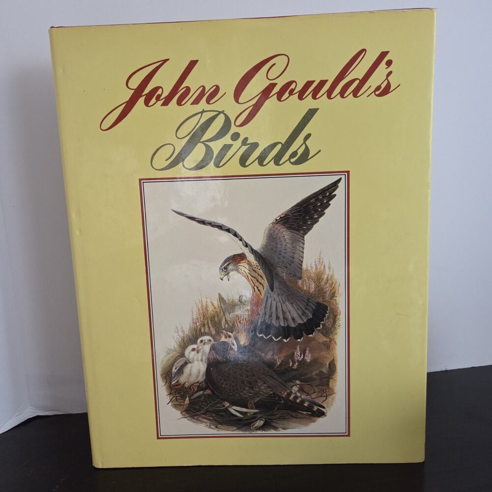 John Gould's Birds 1981 A&W Hardcover Dust Jacket Large Folio Bird Art Plates